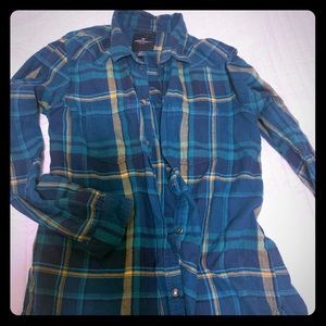 American Eagle Outfitters plaid button down